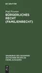 Bürgerliches Recht (Familienrecht) cover