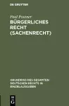 Bürgerliches Recht (Sachenrecht) cover