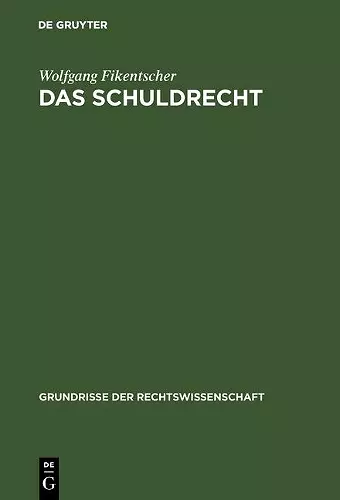 Das Schuldrecht cover