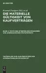 Texte der zitierten Rechtsnormen und amerikanischen Restatements cover