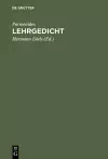 Lehrgedicht cover