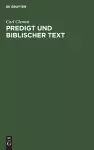 Predigt Und Biblischer Text cover