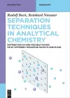 Separation Techniques in Analytical Chemistry cover