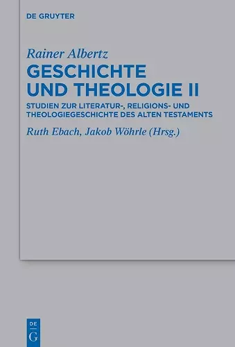 Geschichte und Theologie II cover