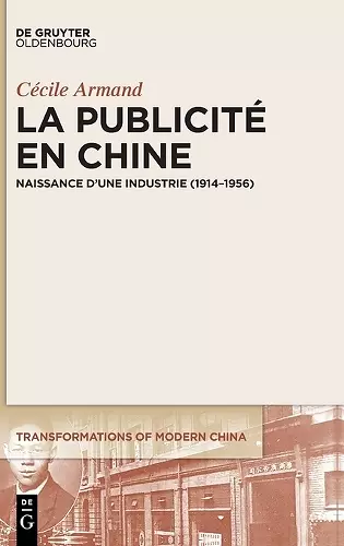 La Publicité En Chine cover