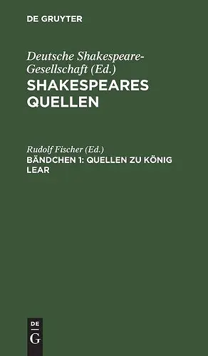 Quellen Zu König Lear cover