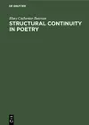 Structural continuity in poetry cover