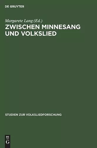 Zwischen Minnesang Und Volkslied cover