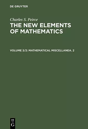 Mathematical Miscellanea. 2 cover