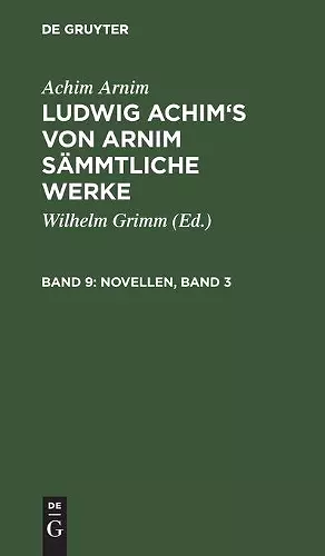 Novellen, Band 3 cover
