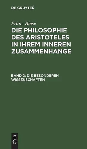 Die Besonderen Wissenschaften cover