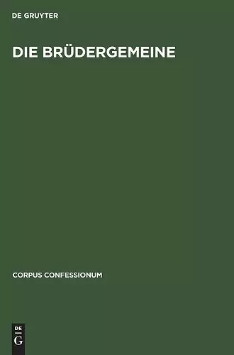Die Brüdergemeine cover