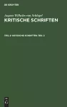 Kritische Schriften cover