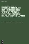 Aberglaube - Kriminalpsychologie cover