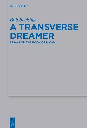 A Transverse Dreamer cover