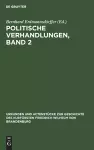 Politische Verhandlungen, Band 2 cover