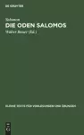 Die Oden Salomos cover