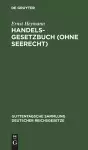 Handelsgesetzbuch (Ohne Seerecht) cover