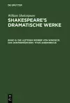 Die lustigen Weiber von Windsor. Das Wintermärchen. Titus Andronicus cover