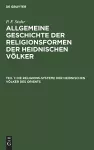 Die Religions-Systeme Der Heidnischen Völker Des Orients cover