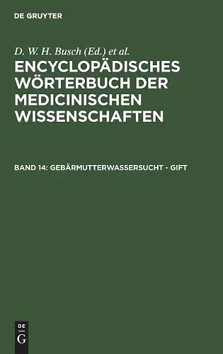 Gebärmutterwassersucht - Gift cover