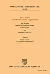 Die Lieder Walthers von der Vogelweide cover