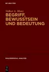 Begriff, Bewusstsein und Bedeutung cover