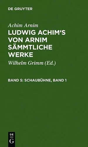 Schaubühne, Band 1 cover