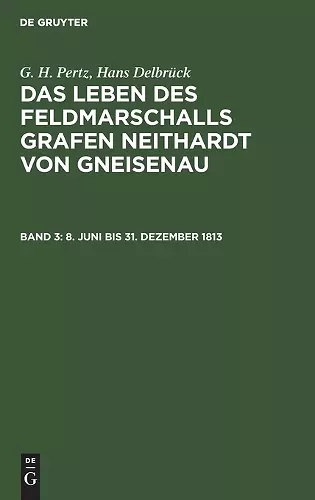 8. Juni bis 31. Dezember 1813 cover
