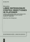Liber Defensionum contra Obiectiones in Platonem cover