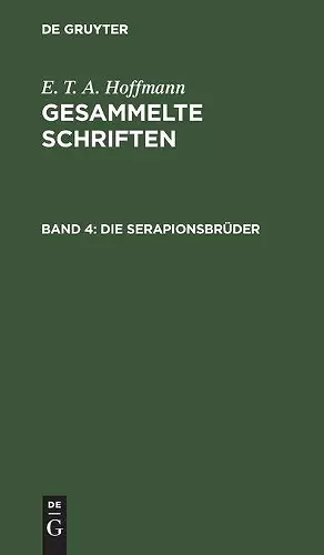 Die Serapionsbrüder cover