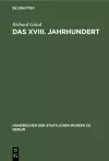 Das XVIII. Jahrhundert cover