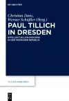 Paul Tillich in Dresden cover