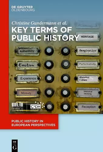 Key Terms of Public History cover