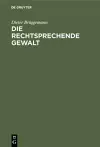 Die rechtsprechende Gewalt cover