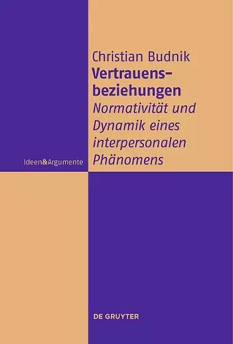 Vertrauensbeziehungen cover