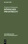 Römisches Privatrecht cover