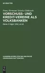 Vorschuss- Und Kredit-Vereine ALS Volksbanken cover