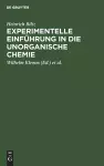 Experimentelle Einführung in Die Unorganische Chemie cover