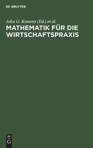 Mathematik für die Wirtschaftspraxis cover