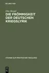 Die Frömmigkeit der deutschen Kriegslyrik cover