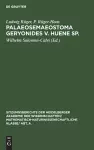 Palaeosemaeostoma geryonides v. Huene sp. cover