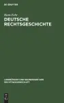 Deutsche Rechtsgeschichte cover