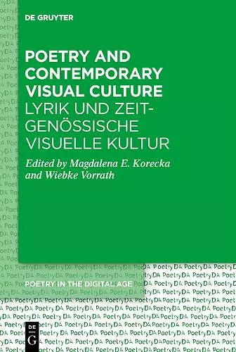 Poetry and Contemporary Visual Culture / Lyrik und zeitgenössische Visuelle Kultur cover