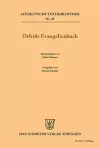 Otfrids Evangelienbuch cover