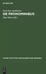 de Pronominibus cover