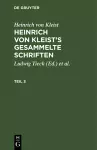 Heinrich von Kleist's gesammelte Schriften cover