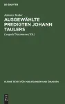 Ausgewählte Predigten Johann Taulers cover