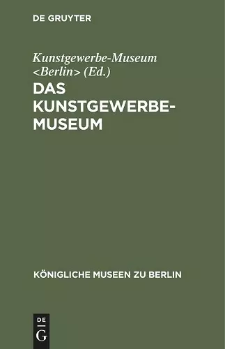 Das Kunstgewerbe-Museum cover