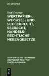 Wertpapier-, Wechsel- und Scheckrecht, Seerecht, handelsrechtliche Nebengesetze cover